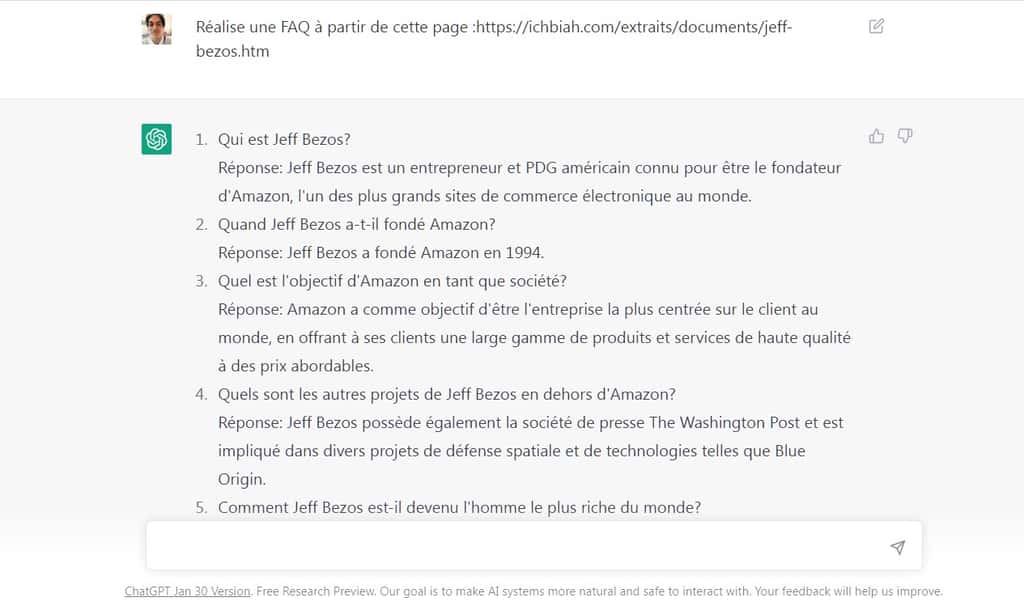 Cinq avantages de l